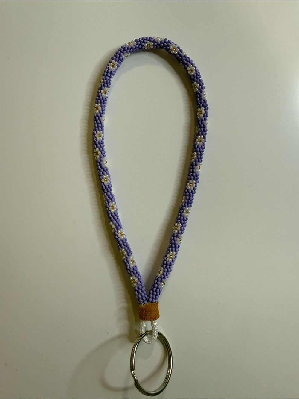 Beaded keychain